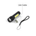 Mini Flashlight Usb Charging Cable