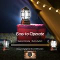 Super Easy To Use Multifunctional Power Switch Camping Light Emergency Light