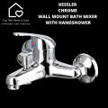 Premium Wall-Mounted Bathtub Faucet With Hand Shower