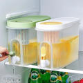 Super Convenient Cold Kettle With Faucet, Lemon Bottle, Drink Set, Kitchen Ice Drink, Fruit Tea, Col