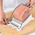 Super Convenient Spam Slicer, Luncheon Meat Slicer, Multipurpose Stainless Steel Wire Egg Slicer, To