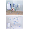 Ultra-Convenient Gull-Wing Folding Baby Clothes Drying Rack