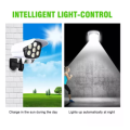 Solar Light Remote Control Fake Camera Sensor Street Light Wall Light Garden Light