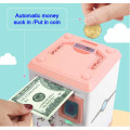 Beautiful And Creative Electronic Piggy Bank Fingerprint Atm Password Piggy Bank (Random Color)