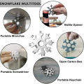 Snowflake Multi-Tool, Christmas Stocking Stuffer, Unique Gift For Men And Women, Snowflake Multi-Too