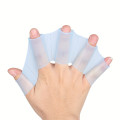 Useful Silicone Swim Fins Gloves Swimming Training Equipment