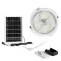 Super Bright Solar Ceiling Light With Solar Panel And Remote Control 40W