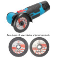 Super Easy To Use 12V Rechargeable Mini Angle Grinder, 800W Handheld Lithium Battery Cordless Polish