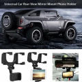 Car Rearview Mirror Mobile Phone Holder