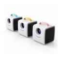 Hd Mini Projector Home Lcd Portable Cinema Built-In Speaker (Random Color)