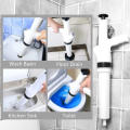 Super Easy-To-Use High-Pressure Exhaust Gun Clog Unblocking Tool Powerful Toilet Plunger Cleaner