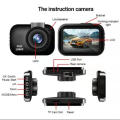 Useful Car Driving Recorder With 2.2 Screen And Reversing Camera