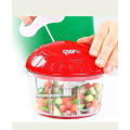 Home Convenient Crank Shredder Food Manual Chopper - Shred, Mince & Puree (Random Colors)