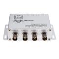 4 Channel Cctv Via Twisted Pair Passive Video Balun Transceiver