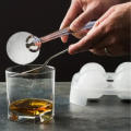 Practical Ice Puck Tray Puck Maker With Lid For Whiskey, Cocktails And Bourbon