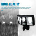 Waterproof Solar Flood Light With Remote Control
