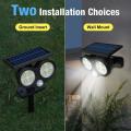 Waterproof Solar Led Light Wall Sconce 200lm