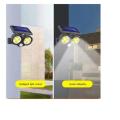 Easy To Use Solar Stick Light Wall Lamp And Garden Light 200lm