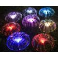 Super Good-Looking Solar Multi-Color Jellyfish Fiber Optic Starburst Light 2Pc