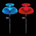 Fiber Double Layer Jelly Fish Solar Lights 2 Pieces 7 Colors