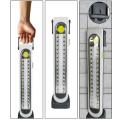 Practical Solar Powered Portable Five-Mode Emergency Light With Base
