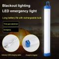 Convenient Solar Powered Usb Rechargeable Emergency Led Light Tube