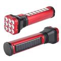 Beautiful And Convenient Rechargeable Solar Flashlight 9 Led +7 Cob 18W