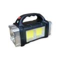 Portable Rechargeable Multifunctional Solar Searchlight Xpe+8Led+2Cob