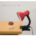 Desk Clamp Lampshade With E27 Bulb (Random Color)