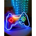 Styling Usb Powered Game Console Neon Light With Backplate + Switch