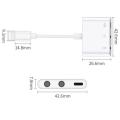 Super Easy To Use And Convenient Live Streaming Converter Adapter For Iphone 7 8 X Xs 3-In-1 Live St