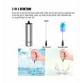 Home Convenient Stainless Steel Battery-Powered Milk Frother