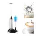 Home Convenient Stainless Steel Battery-Powered Milk Frother