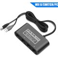 Convenient Gamecube Controller Adapter For Nintendo Switch, Wii And Pc