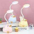 Cute Rechargeable Duck Table Lamp 2 Settings With Pen Holder Usb