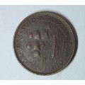 Elizabeth II Regina 1953 1/2 (Half) Penny