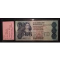 1990 C L Stals Replacement Twee/Two Rand Note  (First Issue)