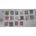 VERY OLD...VERY OLD Stamp Collection, circa 1840, up to 1880