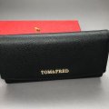 Retail: R3299.00 Tom & Fred London® Biscay Genuine Leather Continental Twill Purse