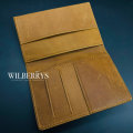 Retail: $129 / R2,199.00 TOM & FRED London® Men's CAMEL TAN Manchester Vertical Bi-fold Wallet