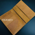 Retail: $129 / R2,199.00 TOM and FRED London® Men`s CAMEL TAN Manchester Vertical Bi-fold Wallet