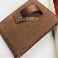 Retail: $129 / R2,199.00 TOM & FRED London® Tommy SAND BROWN Genuine Leather Quick Access Wallet