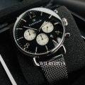 Retail: R8,200.00 Thomas Earnshaw Graphite Chronograph Mesh steel Watch GENUINE, BRAND NEW
