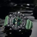 WEIDE Men's SHOCK PROOF Dakar Adventure Black/Green Watch BRAND NEW official SA store