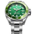 Retail: R2,999.00 TEVISE ® Men's TRIBUTE AUTOMATIC Green Dial Watch BRAND NEW