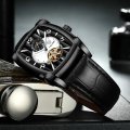 Retail: R2,899.00 TEVISE ® Men's Spanish Tourbillon Automatic Ion/White Watch BRAND NEW