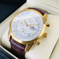Retail: R6,000.00 THUNDERBIRDS AIR CRAFT WATCH Men's Landmark Chronograph Maroon Watch