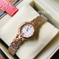 Retail: R10,600.00 Krug Baumen WOMEN'S Charleston CERTIFIED 4 Diamond White Dial Gold Watch