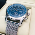 Retail: R6,000.00 THUNDERBIRDS AIR CRAFT WATCH Men's Landmark Chronograph Milanese Watch