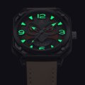 WEIDE Men's Joker Leather Tan Date Luminous Watch BRAND NEW official SA store